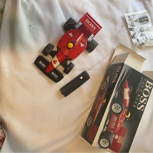 BOSS Red and Black Racing Toy Car